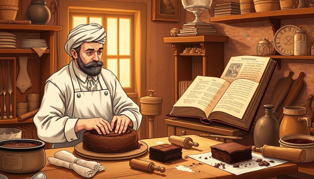 história dos brownies